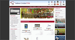 Desktop Screenshot of indoorcricketusa.com